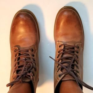 GBX Men's Brown Leather Boots | Size 8.5